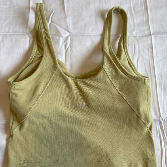 LULULEMON Womens Align Tank Top SIZE 2 Dew Green - Picture 4 of 10